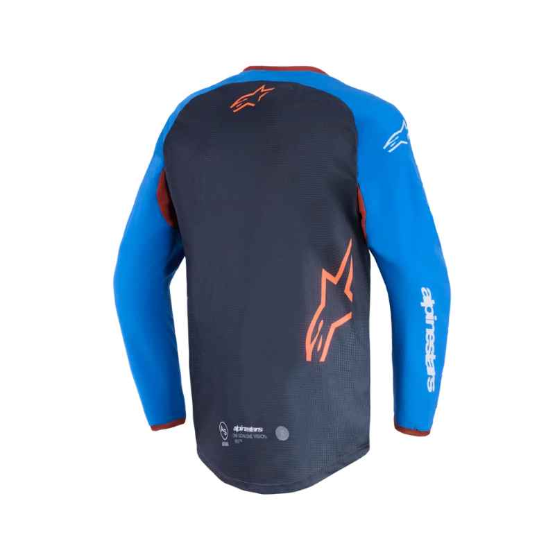 Jersey Alpinestars MAXDURA DUAL DEEP GRAY ROYAL BLUE