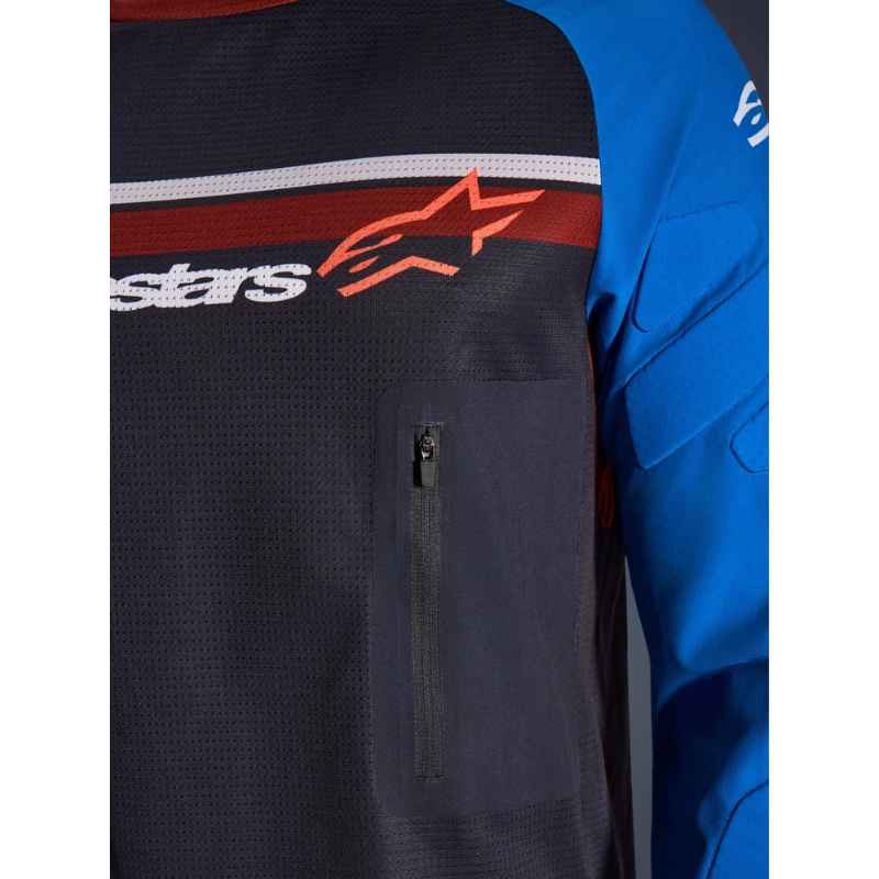 Jersey Alpinestars MAXDURA DUAL DEEP GRAY ROYAL BLUE