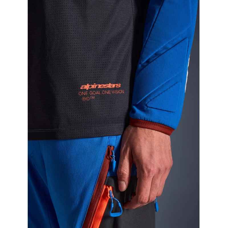 Jersey Alpinestars MAXDURA DUAL DEEP GRAY ROYAL BLUE