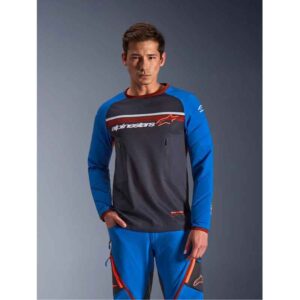 Jersey Alpinestars MAXDURA DUAL DEEP GRAY ROYAL BLUE