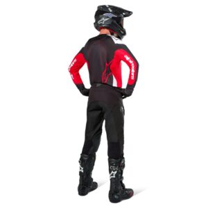 Jersey Alpinestars PRO-DURA BLACK BRIGHT RED WHITE