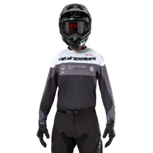 Jersey Alpinestars PRO-DURA BLACK MAGNET WHITE