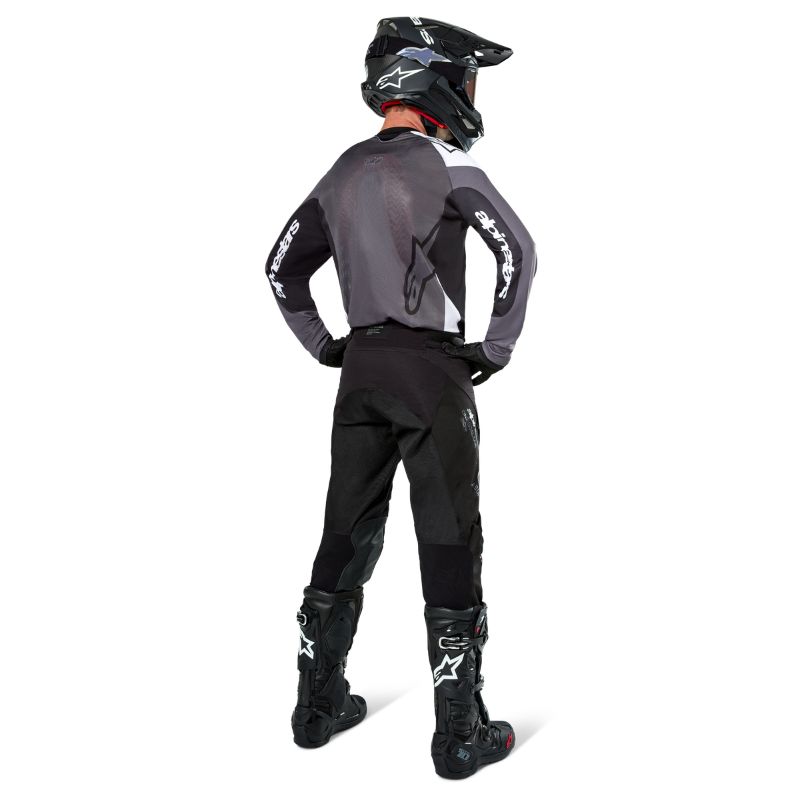 Jersey Alpinestars PRO-DURA BLACK MAGNET WHITE