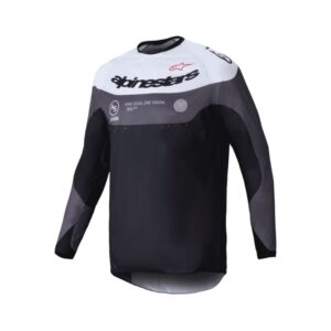 Jersey Alpinestars PRO-DURA BLACK MAGNET WHITE