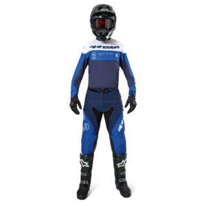 Jersey Alpinestars PRO-DURA NAVY BRIGHT BLUE WHITE