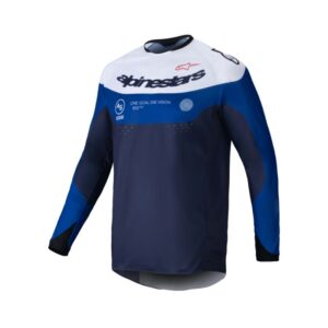 Jersey Alpinestars PRO-DURA NAVY BRIGHT BLUE WHITE