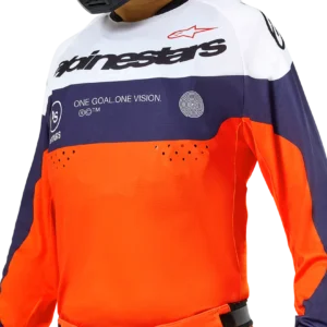 Jersey Alpinestars PRO-DURA NAVY HOT ORANGE WHITE