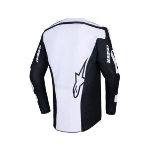 Jersey Alpinestars RACER AIR RIWAY BLACK WHITE