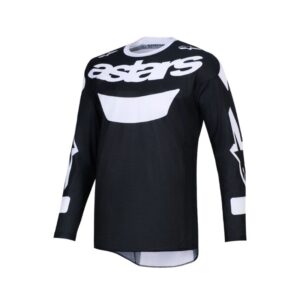 Jersey Alpinestars RACER AIR RIWAY BLACK WHITE