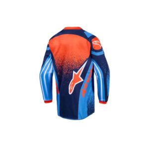 Jersey Alpinestars RACER NOMUR KIDS DARK NAVY ORANGE UCLA BLUE