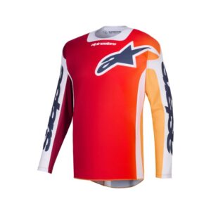 Jersey Alpinestars RACER PORTL RED LIGHT GRAY DARK GRAY