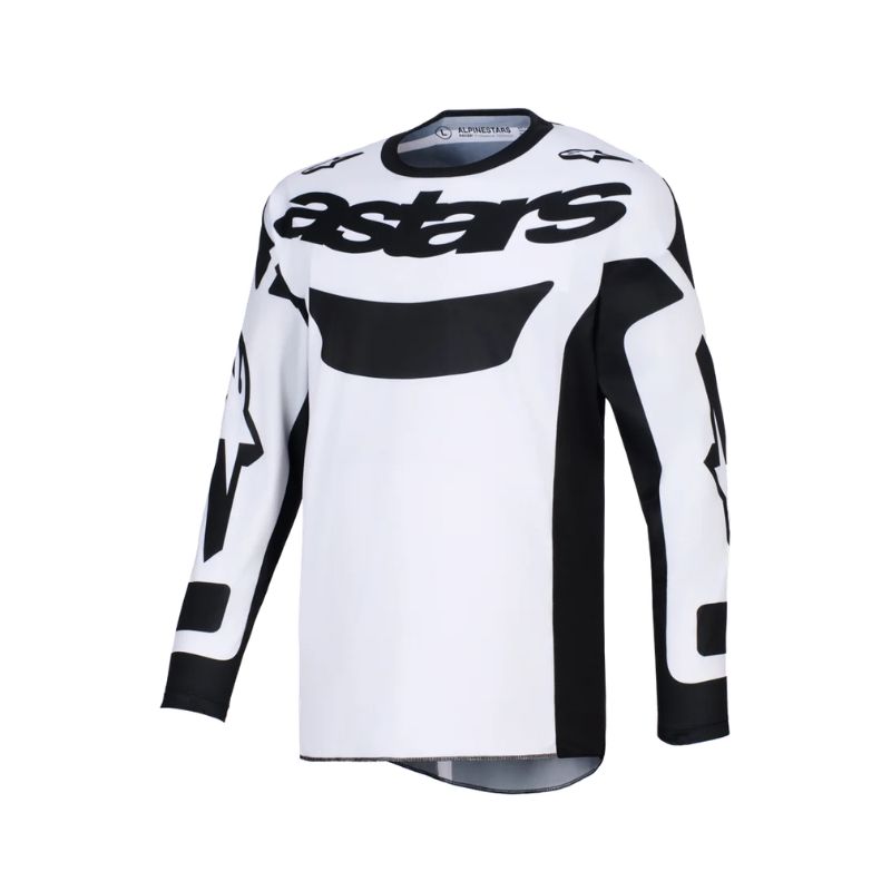 Jersey Alpinestars RACER RIWAY WHITE BLACK