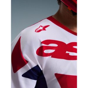 Jersey Alpinestars RACER RIWAY WHITE BLUE RED