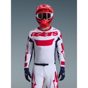 Jersey Alpinestars RACER RIWAY WHITE BLUE RED