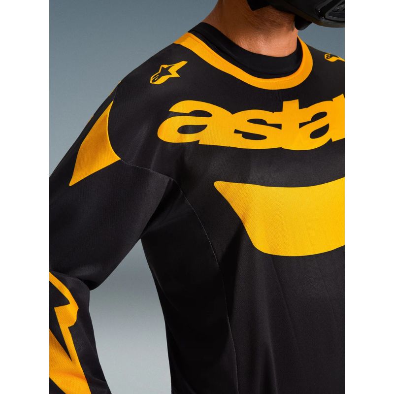 Jersey Alpinestars RACER RIWAY YELLOW BLACK