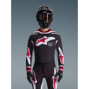 Jersey Alpinestars SUPERTECH AFD VISTA BLACK RED WHITE