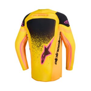 Jersey Alpinestars SUPERTECH NOMUR YOUTH  ORANGE YELLOW PINK