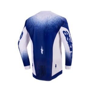 Jersey Alpinestars SUPERTECH SCENZ LIGHT GRAY DARK BLUE