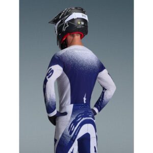 Jersey Alpinestars SUPERTECH SCENZ LIGHT GRAY DARK BLUE