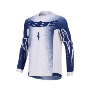 Jersey Alpinestars SUPERTECH SCENZ LIGHT GRAY DARK BLUE