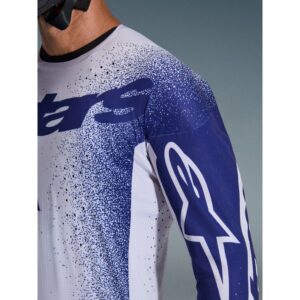 Jersey Alpinestars SUPERTECH SCENZ LIGHT GRAY DARK BLUE