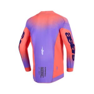 Jersey Alpinestars SUPERTECH SCENZ ORANGE FLUO PURPLE