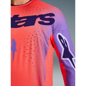 Jersey Alpinestars SUPERTECH SCENZ ORANGE FLUO PURPLE