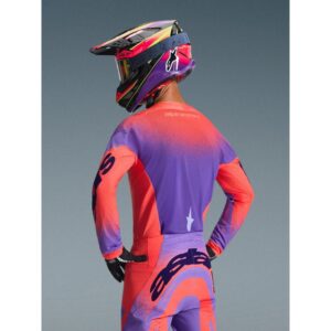 Jersey Alpinestars SUPERTECH SCENZ ORANGE FLUO PURPLE