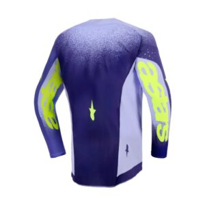 Jersey Alpinestars SUPERTECH SCENZ YOUTH  PURPLE YELLOW FLUO