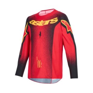 Jersey Alpinestars SUPERTECH SCENZ YOUTH RED BLACK YELLOW