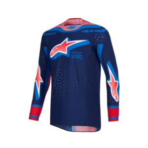 Jersey Alpinestars SUPERTECH VISTA DARK NAVY HOT CORAL COBALT