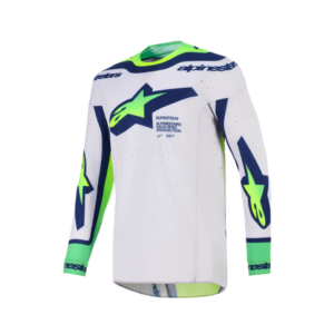 Jersey Alpinestars SUPERTECH VISTA LIGHT GRAY YELLOW FLUO BLUE
