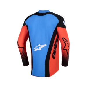 Jersey Alpinestars TECHSTAR KNIF ORANGE BLACK UCLA BLUE