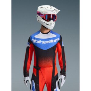 Jersey Alpinestars TECHSTAR KNIF ORANGE BLACK UCLA BLUE