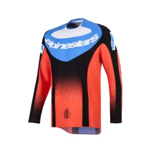 Jersey Alpinestars TECHSTAR KNIF ORANGE BLACK UCLA BLUE