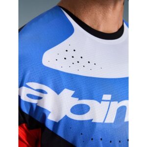 Jersey Alpinestars TECHSTAR KNIF ORANGE BLACK UCLA BLUE