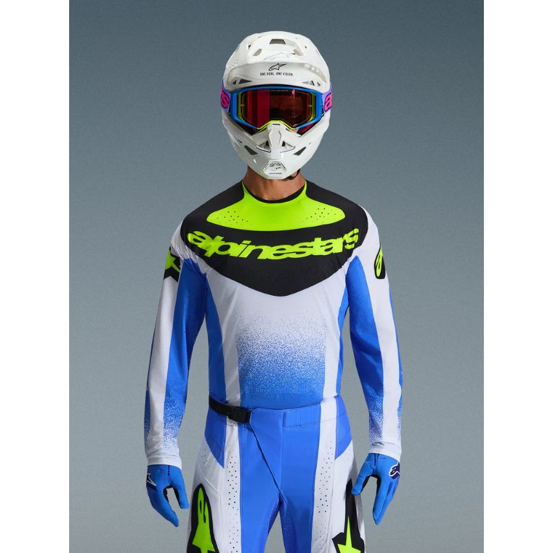 Jersey Alpinestars TECHSTAR KNIF UCLA BLUE BLACK YELLOW FLUO