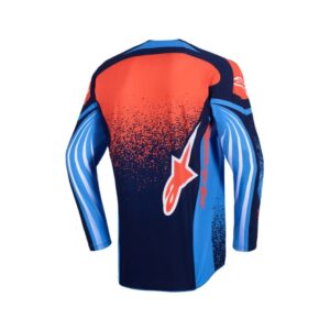 Jersey Alpinestars TECHSTAR NOMUR DEEP DARK NAVY ORANGE UCLA BLUE