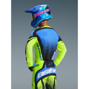 Jersey Alpinestars TECHSTAR NOMUR DEEP DK NAVY YLLW FL UCLA BLUE