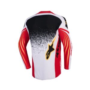 Jersey Alpinestars TECHSTAR NOMUR DEEP LIGHT GRAY RED BLACK