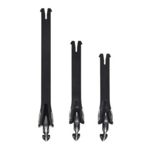 JUEGO DE 10 CORREAS TECH NEGRO