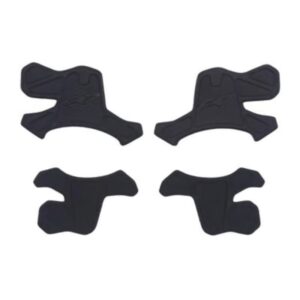 JUEGO DE ACOLCHADO PARA LA ESTRUCTURA DE LAS RODILLERAS BIONIC 10 Y 7 NEGRO