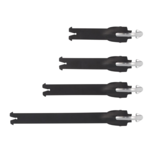 JUEGO DE CORREAS TECH 8 NEGRO