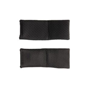 JUEGO DE FUNDAS PARA LA CORREA DE LA BARBABILLA S-M7 NEGRO