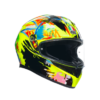 CASCO AGV K3 E2206 ROSSI WINTER TEST 2019