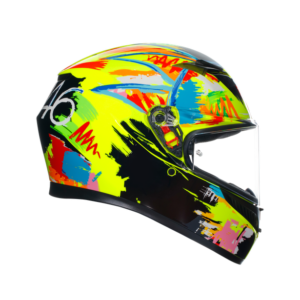 CASCO AGV K3 E2206 ROSSI WINTER TEST 2019