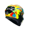 CASCO AGV K3 E2206 ROSSI WINTER TEST 2019 - Imagen 3