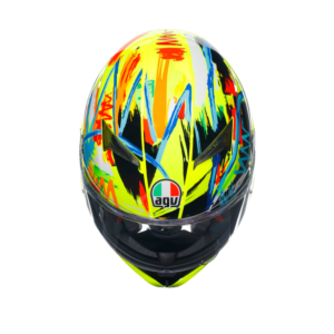 CASCO AGV K3 E2206 ROSSI WINTER TEST 2019