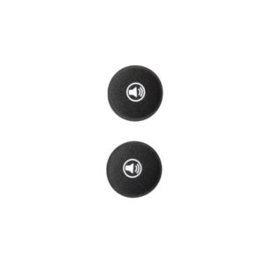 KIT DE ALMOHADILLAS PARA OREJAS S-M7 NEGRO