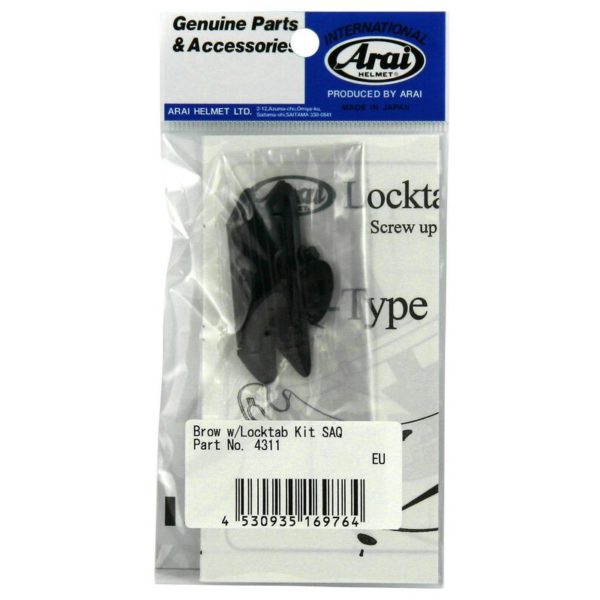 Kit de ventilación pantalla ARAI (Sistema SAQ/SAI), Negro